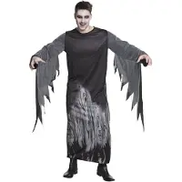 Boland Volwassenenkostuum Phantom (zwart en grijs)