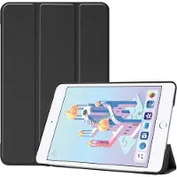 Mobigear Tri-Fold Bookcase voor Apple iPad Mini 4 (2015) - Zwart