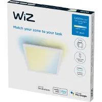 Wiz Smart plafondlamp | Vierkant | Wit | 2700-6500K | 36W