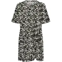 Noisy May Kerry Short Sleeve Short Dress Zwart L Vrouw