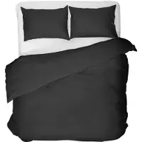 Primaviera Deluxe Dekbedovertrek Egyptian Black Katoen-140 x 200 / 220 cm | 1-Persoons