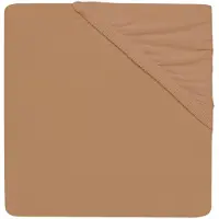 Jollein - Baby Hoeslaken Jersey (Biscuit) - Katoen - Hoeslaken Wieg - 75x95cm