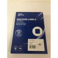 Office Etiket A4 52,5X29,7 40X