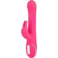 Vibe Couture Luxe Rabbit Vibrator met Stotende Massagebal - 7 Vibratiestanden - 3 Snelheden - 3 Motoren - G-Spot Stimulatie - Oplaadbaar - Vibrator - Sex Toys - Seksspeeltje voor vrouwen