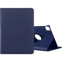 Mobigear Tablethoes geschikt voor Apple iPad Pro 11 Inch (2021) Hoes | DuoStand Draaibare Bookcase - Donkerblauw