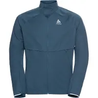 Odlo Mannen, Hardloopjack, Zeroweight Pro Warm (XL), Blauw, XL