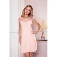 Eldar Josefine nachthemd voor dames- perzik kleur S