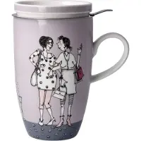 Goebel - Barbara Freundlieb | Thee Mok Ziemlich beste Freundinnen | Beker - porselein - 450ml