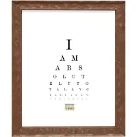 Deknudt Frames fotolijst S46HF3 - bruin - golfstructuur - hout - 30x45