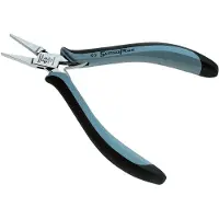 C.K Tools T3770D 120 Platte tang ESD Recht Carbonstaal 130 mm