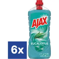 Ajax Eucalyptus Allesreiniger - 6 x 1.25 l