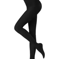 Oroblu Graphic Rib 70 den panty maat S zwart