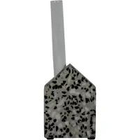 Housevitamin glazen reageerbuis vaas uit terrazzo huis - 16x8 cm