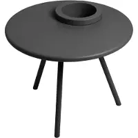 Fatboy Bijzet- en Plantentafel Bakkes Anthracite Ø60 x 49 cm