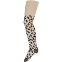 Apollo - Maillot - Panterprint - Glitter - Beige - Maat 92/98