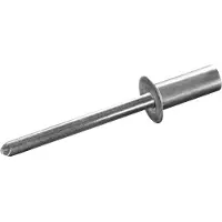 Goebel - 500 x Gesloten blindklinknagels (Ø x L) 4 x 9,5 mm - Alu Aluminium / RVS A2 - Verzonken kop - CUP - 2121140950 - Popnagel