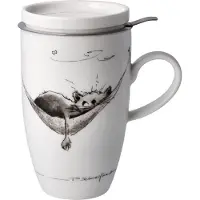 Goebel - Peter Schnellhardt | Thee Mok Lunchpauze | Beker - porselein - 450ml