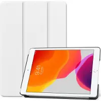 Mobigear Tri-Fold Bookcase voor Apple iPad 7 (2019) - Wit