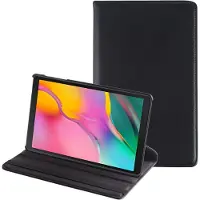 Mobigear 360 Rotating Bookcase voor Samsung Galaxy Tab A 10.1 (2019) - Zwart
