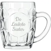 Libbey Gegraveerde Bierpul 55cl De Leukste Suster