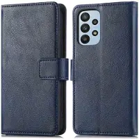 IMoshion Luxe Bookcase voor de Samsung Galaxy A23 (5G) - Donkerblauw