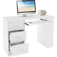 ML-Design Bureau Vennala | mdf wit 110x49x75 cm bureaus | NADUVI