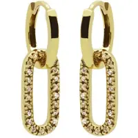 Karma Jewelry goldplated oorbellen Dangling female
