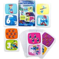 Cartamundi De smurfen - kaartspel Domino - Het verloren dorp.