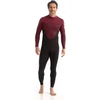 Jobe Perth Full 3/2 Mm Wetsuit Met Lange Mouwen En Rits Op De Rug