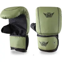 Joya Title Zakhandschoenen - Leer - Groen