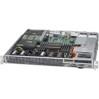 Supermicro SuperChassis 514-R407W, Behuizing, Server, Grijs, 1U, 400 W, 100 - 240 V