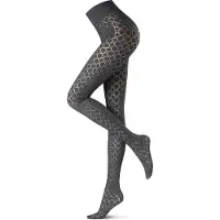 Oroblu Loop Panty - 80/20 denier - Zwart melange - Maat S