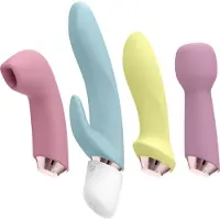 Satisfyer Marvelous Four - vibrator set - oplaadbaar - 4-delig