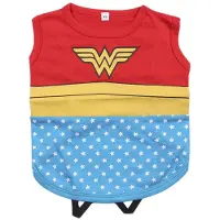 Wonder Woman - Honden T-Shirt - XS (Lengte 28cm - Borst 42-50cm)