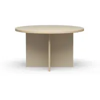 HK Living Dining Table Eettafel - Ø 130 cm - Cream