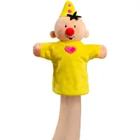 Bambolino toys Bumba stoffen handpop knuffel - peuter kleuter - 1 jaar, 2 jaar, 3 jaar, 4 jaar - - Studio 100 cadeau tip
