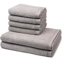 Möve 4 X Handdoek 2 X Douchehanddoek - in een set Superwuschel