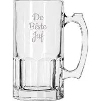 Libbey Gegraveerde Bierpul 1ltr De Bêste Juf