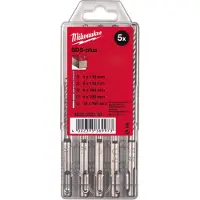 Milwaukee SDS-PLUS BORENSET M/2 TYPE 1 (5-DELIG)