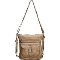 Hide & Stitches Shopper / Rugzak Paint Rock Zand