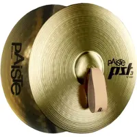 Paiste PST3 Marching Cymbals 16", incl. Pads en Riemen - Marching bekken
