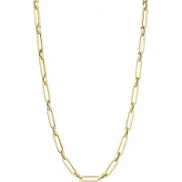 Blush 14 karaats geelgouden collier