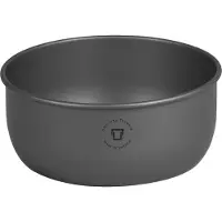 Trangia - Topf 1,75 Liter für 25er Serie 18 cm - Pan 120 g, grijs/zwart