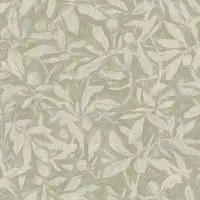 Boråstapeter Vliesbehang 4194 - Alla Tiders Hus - Botanisch Groen - 53cm x 10.05m
