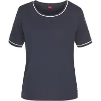 s.Oliver Slaapshirt donkerblauw / wit