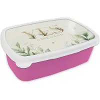MuchoWow Broodtrommel Roze - Lunchbox - Brooddoos - 'Yes, geslaagd' - Spreuken - Quotes - 18x12x6 cm - Kinderen - Meisje