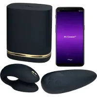 Womanizer Golden Moments Collection - We Vibe Chorus en Womanizer Premium - Zwart - Special Edition