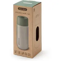 Black+blum Insulated Travel Cup - Isoleerbeker - 0.34Ltr - Olijfgroen