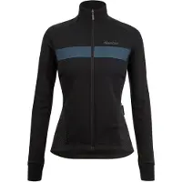 Santini Winterjas Dames Koraal Bengaal Zwart || Maat: L