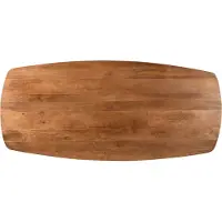 LivingFurn eetkamertafel jesper danish oval 210cm mangohout